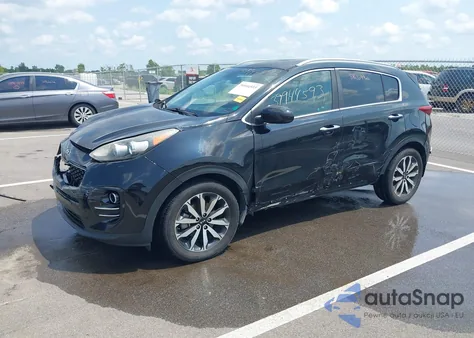 2017 Kia Sportage Ex from USA, damaged, VIN KNDPN3AC1H7082575
